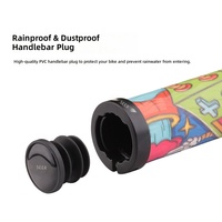 Poignées de guidon créatives BOLANY KL-077 MTB, couvre-guidon en silicone antidérapant pour vélo