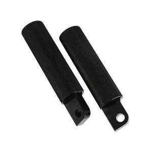 Pedane moto alluminio pedane nero pedale maschio per <span class=keywords><strong>Harley</strong></span> Touring Softail Dyna <span class=keywords><strong>VRSC</strong></span> Glide - Product Image 2