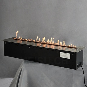 <span class=keywords><strong>Cheminée</strong></span> <span class=keywords><strong>à</strong></span> bio<span class=keywords><strong>éthanol</strong></span> intégrée é<span class=keywords><strong>l</strong></span>égante MEISU.CH en coton <span class=keywords><strong>à</strong></span> haute densité, <span class=keywords><strong>à</strong></span> combustion d'alcool, pour intérieur, avec pierres - Product Image 5