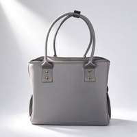 Sac à langer en néoprène grande capacité avec logo personnalisé, imperméable, pour maman, avec plusieurs poches et sangle