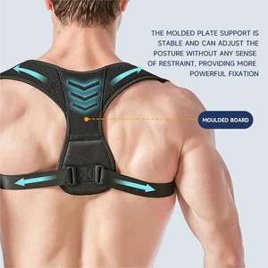 Sangles de torsion d'épaule en néoprène souples pour la correction de la posture assise et le soutien <span class=keywords><strong>lombaire</strong></span> anti-camelback – Vente en gros - Product Image 4