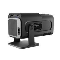 Projecteur portable HY320 LED Android 14 1080P 300 Lumens WiFi6 avec haut-parleurs intégrés