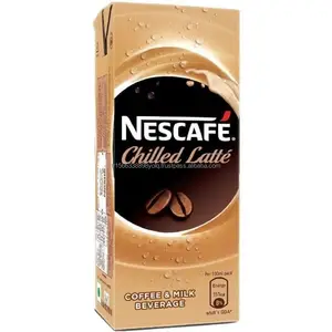 Nescafe Ready To Drink Coffee Flavoured Milk, Iced Chilled Latte, 180 ml Pack