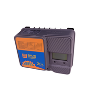 Contrôleur de charge de batterie solaire MPPT 12V/24V avec écran LCD 10/20A pour éoliennes Garantie 1 an