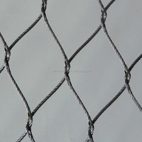 Filet de câbles tressés flexibles en acier inoxydable 304 durable pour clôtures de bétail, enclos de bovins et de chevaux, barrière
