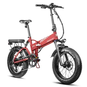 PASELEC 2020 yeni varış X7 yetişkin 20 "alüminyum alaşımlı süspansiyon 48v 10ah lityum pil Ebike elektrikli bisiklet