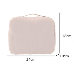 High Quality Custom Logo 3 Piece Travel Clothing Organizer Set Luggage <b>Trolley</b> Compression Packing Cubes - Product Image 4