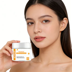 Tampons nettoyants pour le visage en marque privée, anti-acné, acide kojique, curcuma, tapis nettoyants pour le visage, coton cosmétique - Product Image 1