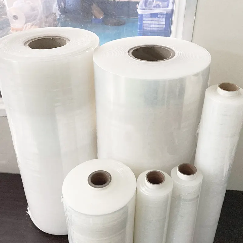 Kesicili folyo 30cm sarı sarma bakire lldpe malzeme plastik 3m streç film