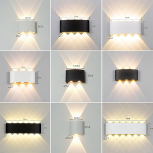 Lámpara de Pared Exterior LED de Aleación de Aluminio 2W-12W Impermeable 3500K Luz Diurna 110-240V para Jardín, Montaje Superficial, Garantía de 10 Años, 20 Grados - Product Image 5