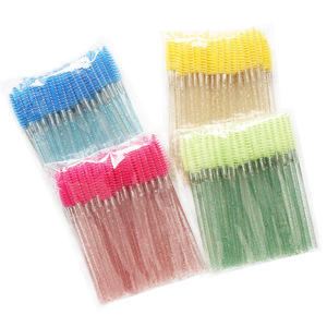 Lot de 50 brosses à cils jetables en cristal, nouveau design, applicateur de mascara, brosses à cils douces, maquillage, HQ Mixed Proc Discount - Product Image 4