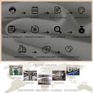 Jersey individual de cáñamo de algodón orgánico, tejido transpirable y absorbente de sudor para <span class=keywords><strong>yoga</strong></span> y deportes - Product Image 6