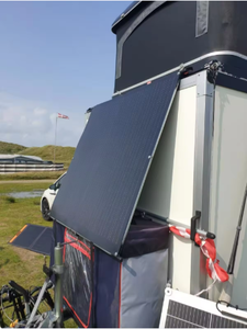 Juego de 2 Paneles Solares Flexibles de 240W |   Panel Solar Monocristalino IP67 Resistente al Agua, Flexible, para Estación de Energía, Camping, Balcón, Barco - Product Image 6