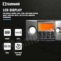 SWFSL-03 Kotak Deposit Aman Digital Kualitas Terbaik Baja Dinding Kotak Brankas Tahan Api Mini dengan Kunci Elektronik