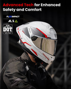 Casques de moto ILM Modèle intégral MF510 Révolution technologique - Product Image 2