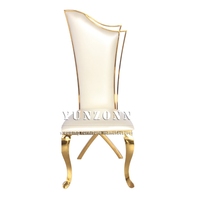 Chaises Trônes Princesse à Dossier Haut de Qualité Supérieure pour Mariages, Cérémonies Royales et Invités – Durables pour la Maison, le Salon, l'Appartement et la Villa