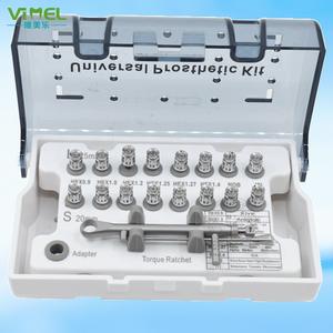 Kit de 16 Piezas de Herramientas Universales para Restauración Dental, Destornilladores de Colores para Implantes Osstem, Accesorios para Equipos de Terapia Oral - Product Image 4