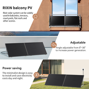 Système solaire tout-en-un 800W pour balcon domestique, technologie PERC à demi-cellules, prêt à l'emploi, pour le marché allemand, compatible avec les balcons vitrés - Product Image 6