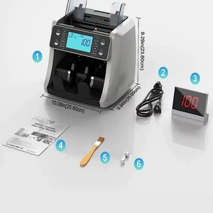 Compteur de devises vertical Chuanwei 160, compteur de <span class=keywords><strong>dollars</strong></span> américains, d'<span class=keywords><strong>euros</strong></span> et de devises étrangères, compteur de devises vertical compact - Product Image 2