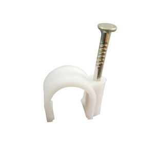 Clips de Sujeción Vajra King Circle Nail Clip 6 7 8 9 10 12 14 para Cables Eléctricos, Blancos, para Gestión de Cables - Product Image 2