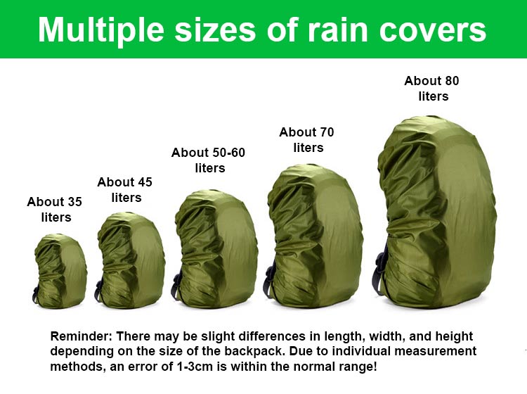 Ultralight Wear-resistant Waterproof Dust Proof Elastic Rain Cover 35L-80L Backpack Bags| Alibaba.com Ultralight Wear-resistant Waterproof Dust Proof Elastic Rain Cover 35L-80L Backpack Bags| Alibaba.com