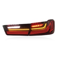 Feux arrière à LED pour BMW Série 3 G20 G28 2019-2022 Berline, clignotants séquentiels, fumés, paire, LED DC