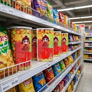 Palomitas de Maíz Enlatadas con Sabor a Caramelo Dulce de 150g, Listas para Comer, con Logotipo Personalizado, Ideales para Supermercados, Cines y Tiendas de Conveniencia - Product Image 3