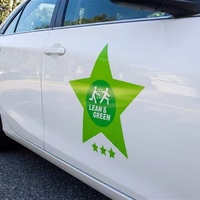 Autocollants de pare-brise personnalisés BONI résistants aux UV, grands autocollants en vinyle résistant aux intempéries pour véhicules, décalcomanies de transfert pour voitures, autocollants pour vitres de voiture