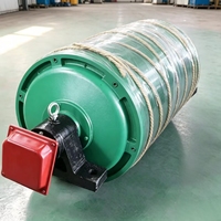 Rouleau de convoyeur minier industriel personnalisé, matériau en acier au carbone de haute qualité, forte capacité de charge, longue durée de vie