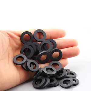 Black NBR Buna-N Nitrile Rubber Washer Seal Flat Washer Gasket 1/8" To 2" For Scrubbers Various Joints Water Heater Valves