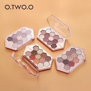 O.TW O.O 2022 OEM New Arrival Honeycomb Bright Shinning Eyeshadow Long Lanh & Matte Eye Shadow Palette