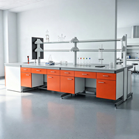 Meubles de laboratoire scolaire personnalisés, tables de laboratoire pour étudiants, tables de travail ignifuges, anti-explosion, résistantes aux produits chimiques