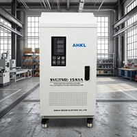 Régulateur de tension automatique monophasé SVC10-40KVA, stabilisateur de courant alternatif robuste pour usage industriel et commercial intensif, cuivre 220V