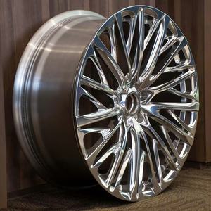 Rines de Aleación Monobloque SAiLen de Diseño Cóncavo Profundo, 17-22 Pulgadas, 5x112/5x120/5x130, Negro Semi-Brillante, Multirradio, para Audi, Garantía de 5 Años - Product Image 6