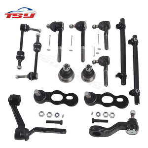 2023 usine chinoise 14 pièces <span class=keywords><strong>Kit</strong></span> de <span class=keywords><strong>Suspension</strong></span> avant complet CSK008 <span class=keywords><strong>Kit</strong></span> d'extrémité de la barre de direction du bras de commande pour Lincoln Town Ford Crown - Product Image 3