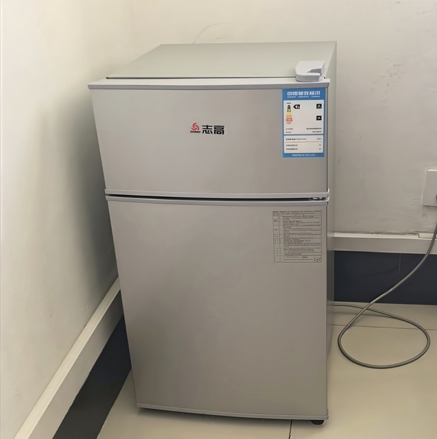 43L Domestic Double Door Mini Compact Refrigeration Freezer Top-freezer Fresh-Keeping Dormitory Fridges Electric Refrigerator