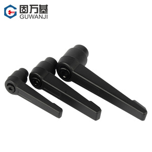 Vis à poignée ronde réglable à fond solide, M4 M5 M6 M8 M10 M12, poignée rotative en forme de L pour l'industrie de la construction - Product Image 1