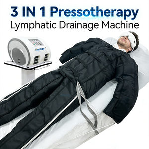 Pressothérapie en gros : Appareil de <span class=keywords><strong>drainage</strong></span> <span class=keywords><strong>lymphatique</strong></span> corporel complet à 24 chambres d'air pour la perte de poids et l'amincissement des jambes - Product Image 1