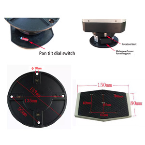 JIND Extérieur 5Kg Charge Tête Motorisée Heavy Duty Télécommande Cctv Pan Tilt Rs485 Caméra Montage PT <span class=keywords><strong>Support</strong></span> - Product Image 5