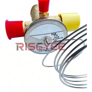วาล์วขยายตัว RISEYEE 5/8 * 3/4 พร้อมตัวกระตุ้นความร้อนทองเหลือง สำหรับระบบ HVAC - Product Image 2