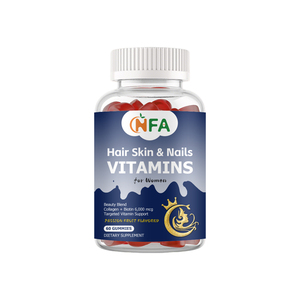 Wholesale Price Hair Skin & Nails Vitamins for Women Gummies with Biotin <b>Supplement</b> Essential for Skin Elasticity Gummies - Product Image 1