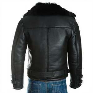 Chaqueta de Cuero para Hombre, Chaqueta de Cuero PU de Primera Calidad, Chaqueta de Cuero Vacuno para Hombre, Diseño de Moda Masculina, Nueva Llegada - Product Image 2