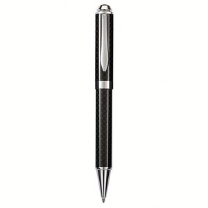 Stylos à bille en fibre de carbone avec logo d'entreprise imprimé, signature, écriture 1,0 mm, stylo en métal rouge pour cadeau, utilisation promotionnelle - Product Image 4