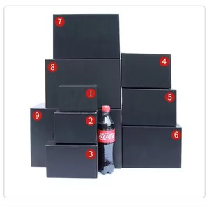 Bán buôn tùy chỉnh sinh thái thân thiện in trống màu hồng bao bì hộp bưu phẩm Kraft cứng nhắc sóng vận chuyển hộp với logo - Product Image 6