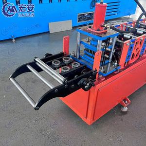 Máquina Automática de Formación de Orificios Redondos en V con PLC y Caja de Cambios para Estantes de Supermercado, 26KW 380V/50HZ/3PH - Product Image 4