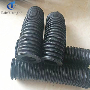 Yodel Envío Rápido Fuelle Protector de Polvo Redondo CNC para Cilindro Hidráulico Flexible y Barra de Cilindro de Torno - Product Image 1