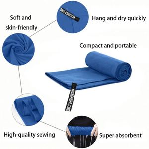 Toalla Deportiva de Microfibra, Juego de Toallas para Adultos, Toalla Personalizada, Toalla Absorbente de Secado Rápido, Toalla Deportiva - Product Image 3