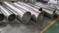 Conduit de ventilation en acier inoxydable 304/316 soudé, certifié ASTM sur mesure |   Tuyau d'air spiralé HVAC pour l'évacuation industrielle des cuisines