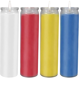 Tarro de vela vacío de 7 días de diseño personalizado para decoración del hogar, logotipo votivo de oración de vigilia devocional al por mayor para Navidad - Product Image 2