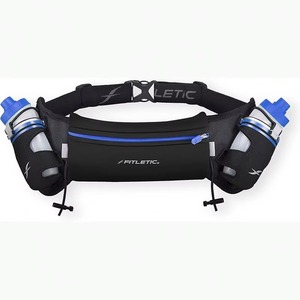 Cinturón de hidratación para correr con botella de agua de flujo rápido de 12 oz para hombres y mujeres, cinturón de carrera, portagéis, muestra gratuita - Product Image 6
